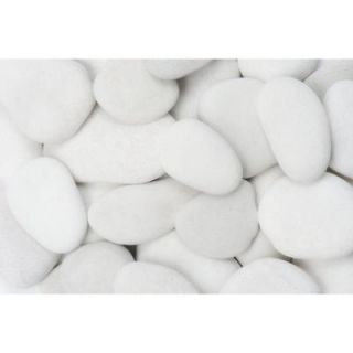 Rain Forest 1 in. to 3 in., 30 lb. Small Flat Egg Rock Caribbean Beach Pebbles RFFERS1