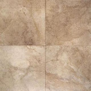 Daltile Portenza Terra di Siena 17 in. x 17 in. Glazed Porcelain Floor and Wall Tile (13.23 sq. ft. / case)   DISCONTINUED PZ0417171P