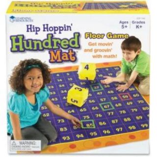 Learning Resources Hip Hoppin Hundred Mat [ler1100]   Theme/subject: Learning   Skill Learning: Number, Counting, Pattern Matching, Place Value, Problem Solving