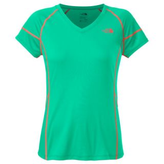 The North Face Womens Reactor V Neck Short Sleeve T Shirt 839239