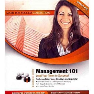 Management 101 Made for Success, Zig Ziglar, Brian Tracy, Kim Alyn Audiobook CD