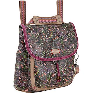 Sakroots Artist Circle Coated Convertible Backpack