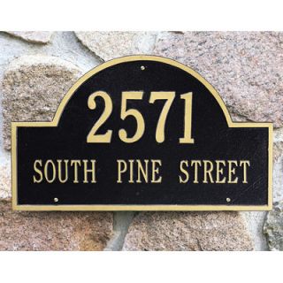 Arch Marker Address Plaque by Whitehall Products