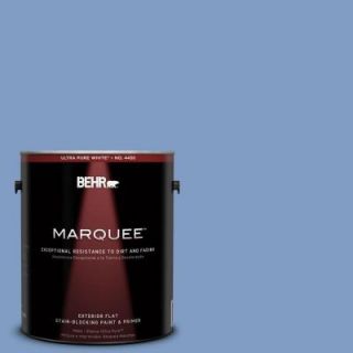 BEHR MARQUEE 1 gal. #M530 4 Washed Denim Flat Exterior Paint 445401