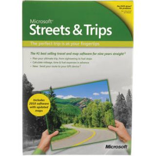 Microsoft  Streets & Trips 2010 B17 00492DN
