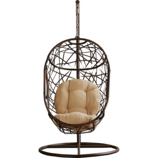 Bay Isle Home Duncombe Egg Shaped Outdoor Swing Chair