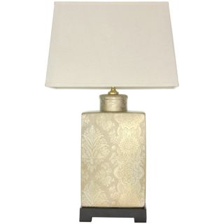 Finch in the Blossoms Porcelain Lamp (China)   15046595  