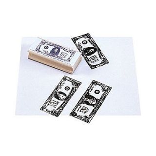 Center Enterprises $1, $5, $10 Bills Stamp Kit, Fronts, Grades 1st   4th