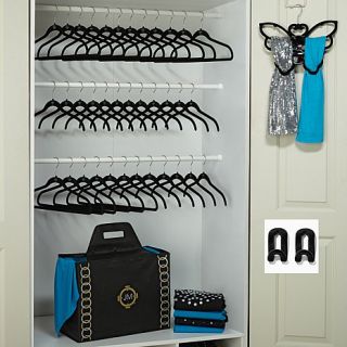 JOY Huggable Hangers® 40 piece Chic Closet and Laundry Set   10069443