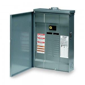 Square D QO120M100RB QO 100 Amp 20 Space 20 Circuit Outdoor Main Breaker Load Center with Cover
