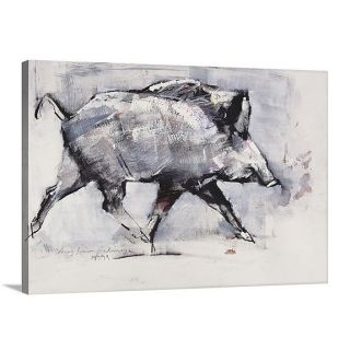 Great Big Canvas Young Boar, Bialowieza, Poland (Mixed Media on Paper