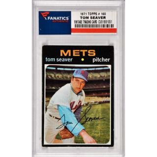 Tom Seaver New York Mets 1971 Topps #160 Card 3
