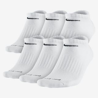 Nike Dri FIT No Show Training Socks (Medium/6 Pair)