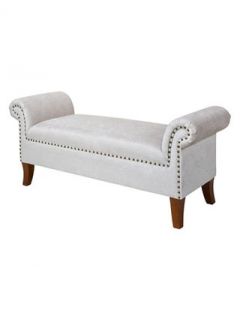 Bethany Roll Arm Bench by Jennifer Taylor Home