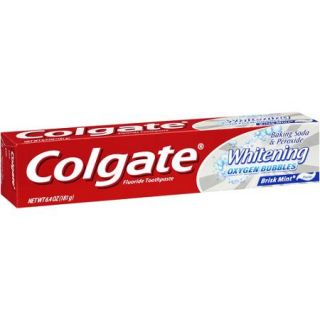 Colgate Baking Soda Whitening Toothpaste, 6.4 oz