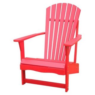 Outdoor Wood Adirondack Chair