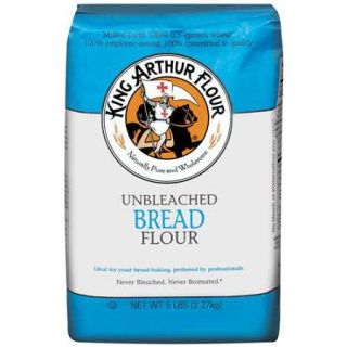 King Arthur Flour Unbleached Bread Flour, 5 lb