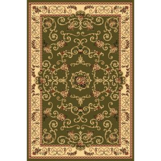 Rugs America New Vision Souvanerie Olive Rectangular Indoor Woven Area Rug (Common: 8 x 10; Actual: 94 in W x 130 in L)