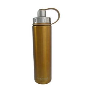 Eco Vessel 24 oz. Boulder Triple Insulated Bottle with Screw Cap   Golden Glow (Metallic) BLD700GG