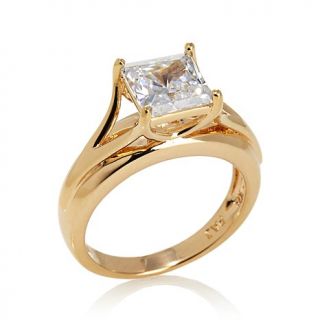 2ct Absolute™ Princess Solitaire Split Shank Ring   7820867