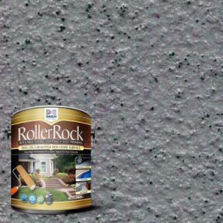 DAICH RollerRock 1 gal. Self Priming LavaRock Gray Exterior Concrete Coating RRPL LAV 378
