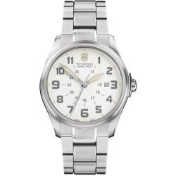 Swiss Army Mens Infantry Vintage White Dial Watch  