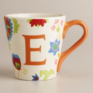 E Monogram Mug