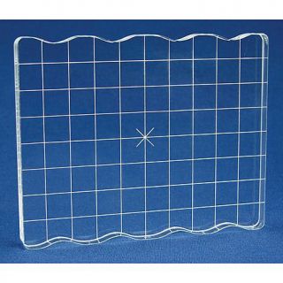 4" x 5" Acrylic Stamp Block with Grip and Alignment Grid    4405698