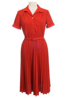 Really Red Vintage Dress  Mod Retro Vintage Vintage Clothes
