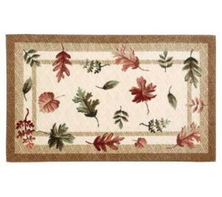 Artworks Leaf Scatter Accent Rug 30 x 50 fromBrumlow —