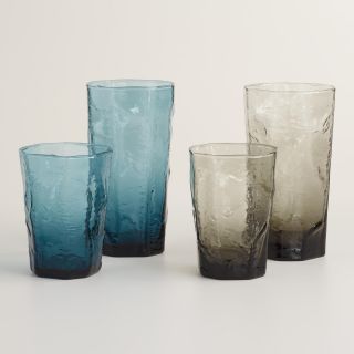 Organic Style Glasses, Set of 4