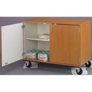Mobiles Divided Shelf Storage with Lock