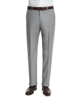 Incotex Super 150s Flannel Trousers, Gray