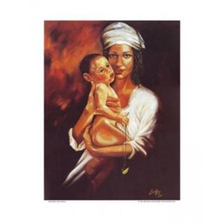 Mother and Child Poster Print by Michael Escoffery (26 x 33)