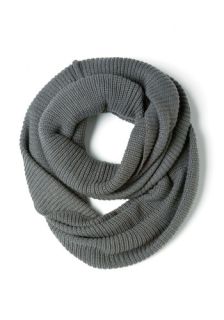 Infinity Party Scarf in Charcoal  Mod Retro Vintage Scarves