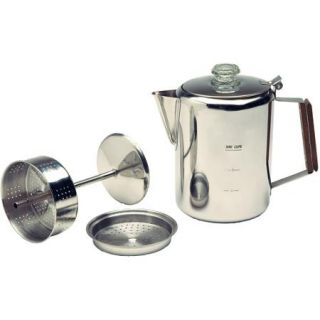 Texsport 9 Cup Stainless Percolator