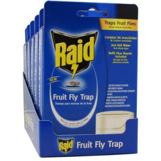 Raid Fruit Fly Trap (6 Pack) FFT RAID H