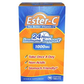 Ester C® Immune Support Vitamin Supplement Coated Tablets   90 count
