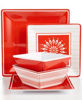 Martha Stewart Collection Pinwheel and Red Mix & Match Everyday