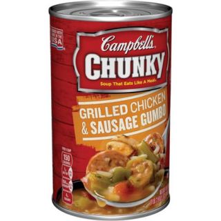Campbell's Chunky Grilled Chicken & Sausage Gumbo Soup 18.8oz