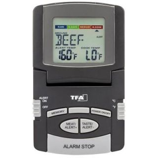 TFA Digital Meat Thermometer with Foldable Display and Magnet 14.1502