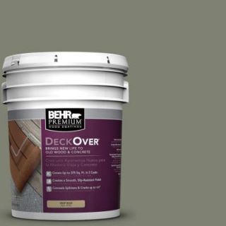 BEHR Premium DeckOver 5 gal. #SC 137 Drift Gray Wood and Concrete Coating 500005