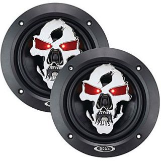 Boss SK553 Phantom Skull 5 1/4 3 Way Full Range Speaker, 275 W, Black