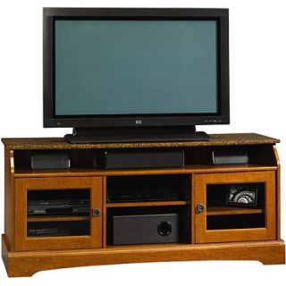 Sauder Graham Hill TV Stand for TVs up to 59", Autumn Maple Finish