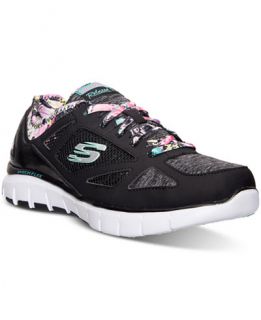 Skechers Womens Relaxed Fit Skech Flex   Tropical Vibe Running