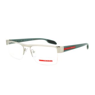 Prada Eyeglass Frames VPS 57E 1AP 1O1, Light Gunmetal Frame, Size 51