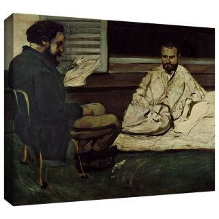 Art Wall Paul Cezanne Paul Alexis Reading a Manuscript to Emile Zola