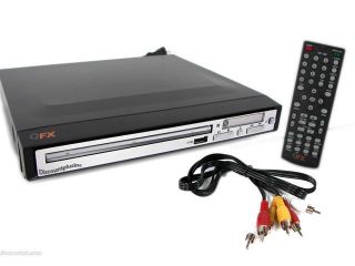 New QFX VP 109 All REGION FREE Multi ZONE NTSC/PAL CD MP3 USB Media DVD PLAYER