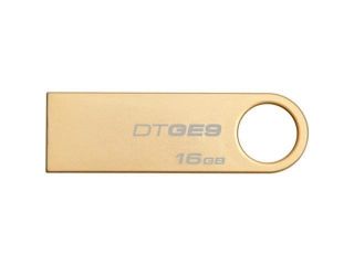 Kingston 16GB USB 2.0 Gold DataTraveler GE9 Model DTGE9