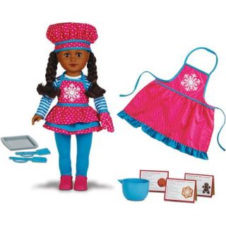 My Life As Doll of 2014 Holiday Baker 18" Doll, Snowflake, African American